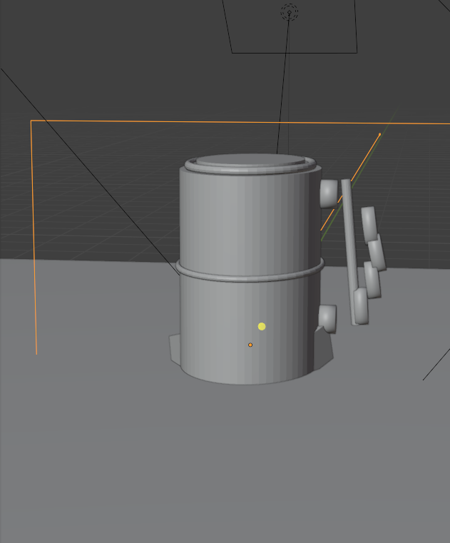 User reference image - stacked segments with ladder-style handle